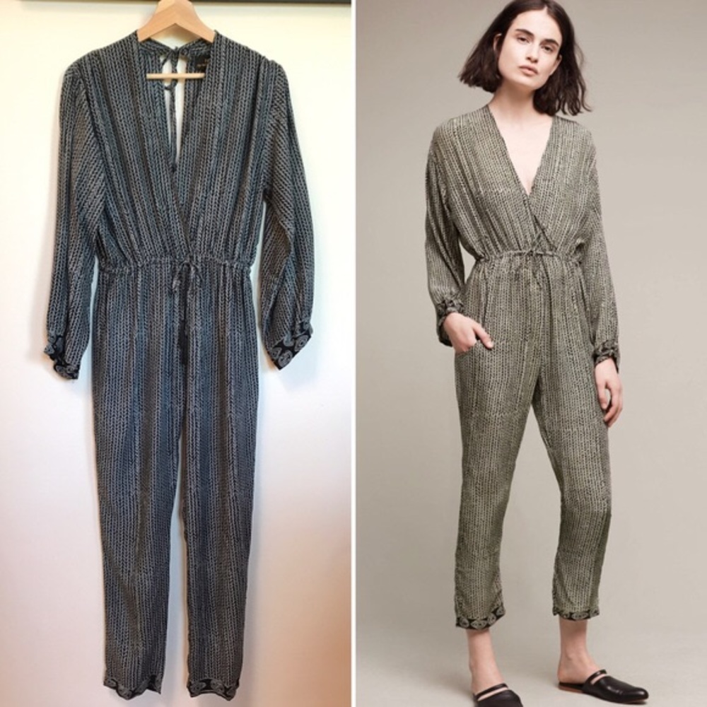 *Anthropologie* By Natalie Martin pant romper